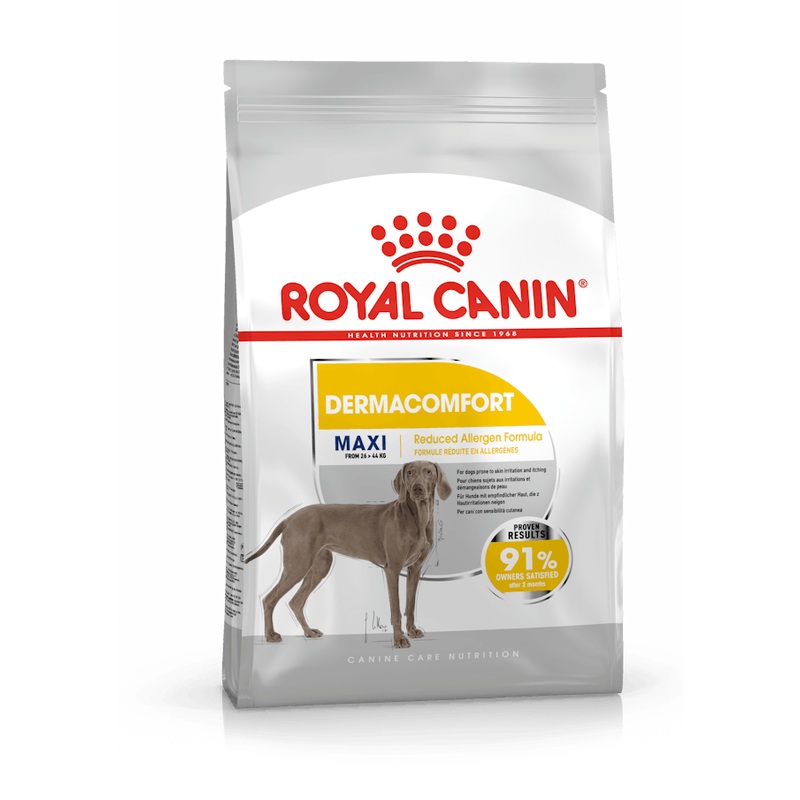 Royal Canin Dry Dog Food Maxi Large Breed Dermacomfort Care 12kg
