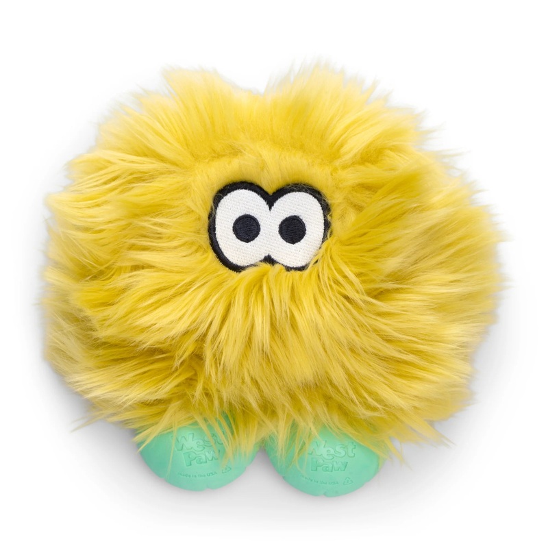 West Paw Rowdies Plush Dog Toy - Rolf - Citrus