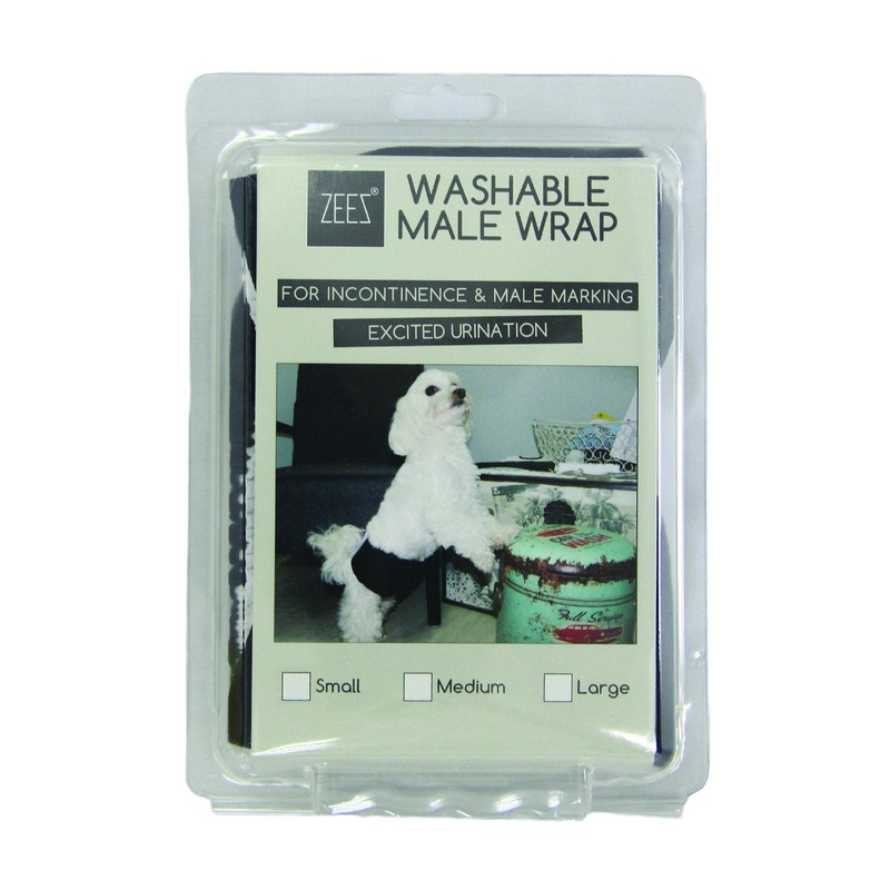 ZEEZ Washable Male Wraps