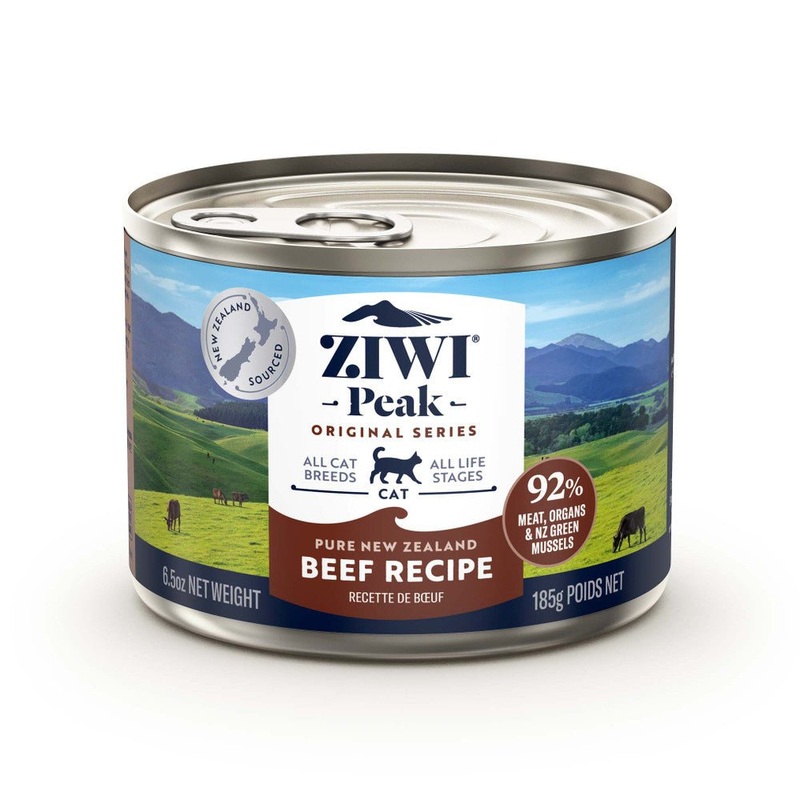 Ziwi Peak Wet Cat Food Beef 185g