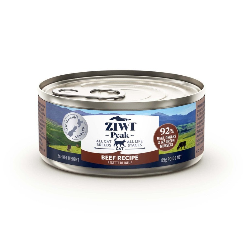 Ziwi Peak Wet Cat Food Beef 85g