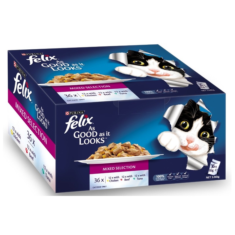 Felix Mixed Selections 36x85g