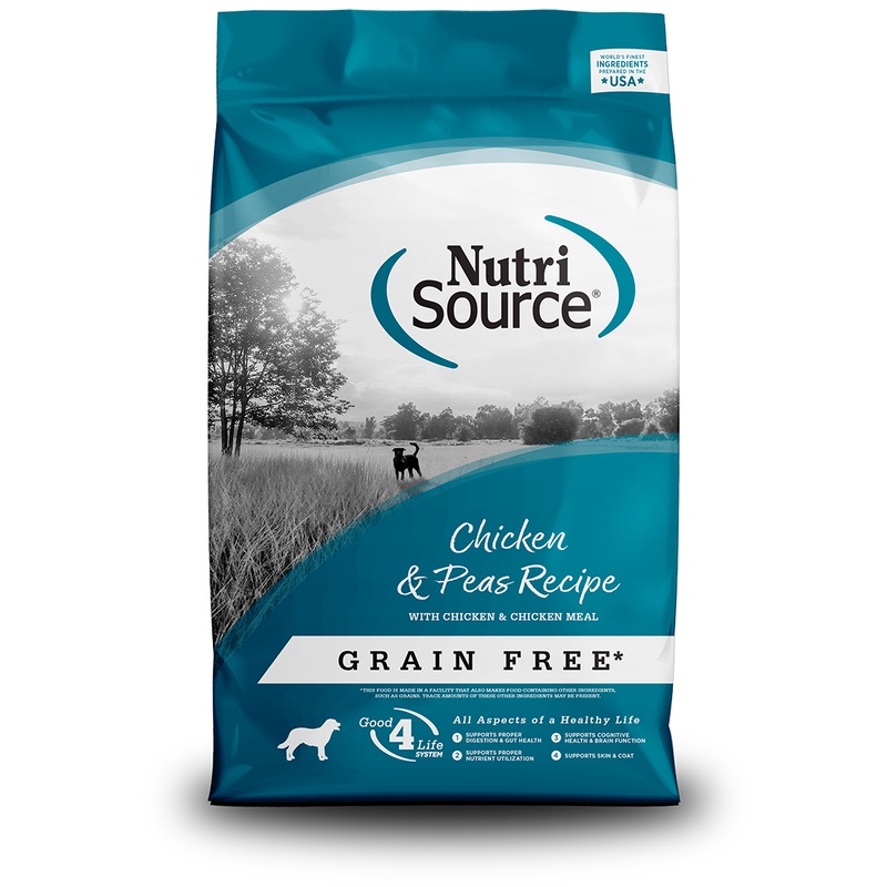 NutriSource Grain Free Dry Dog Food - Chicken - 4lb Bag