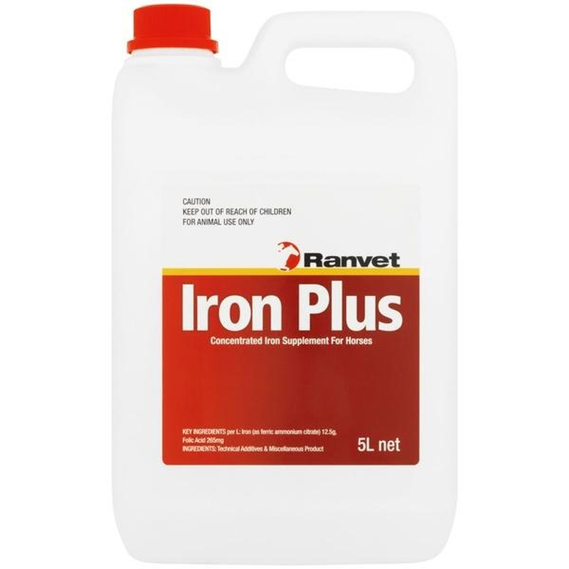 Ranvet Iron Plus with Folic Acid 5 Litre