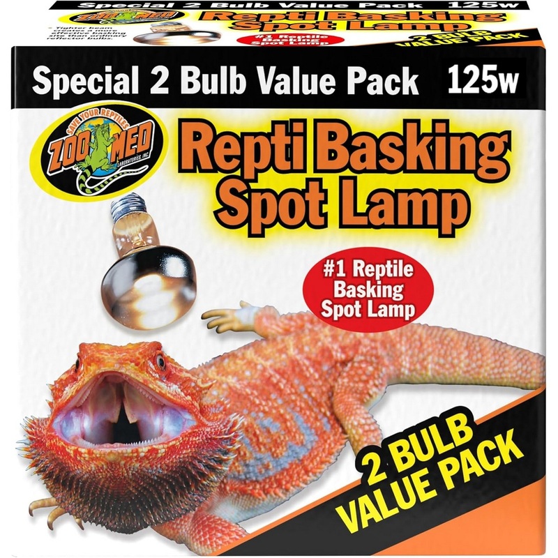 Zoo Med Repti Basking Spot Lamp 1ea/125 W 2 Pk