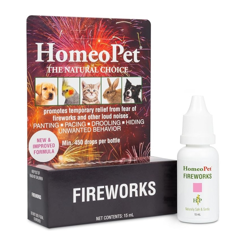 HomeoPet Fireworks Anxiety Relief Pet Medicine 15ml