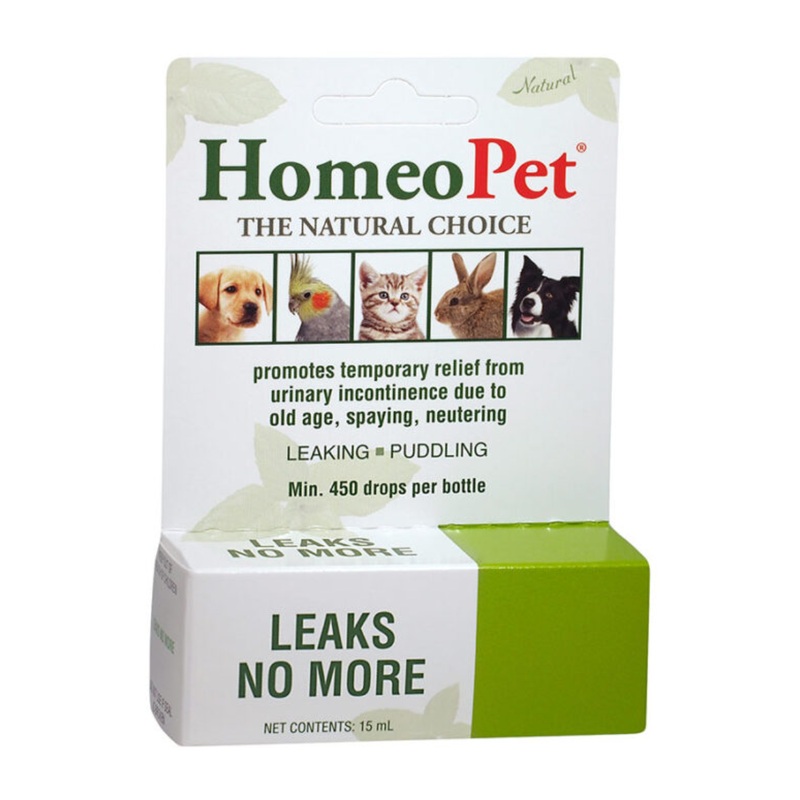 HomeoPet Leaks No More Pet Urinary Medicine 15ml