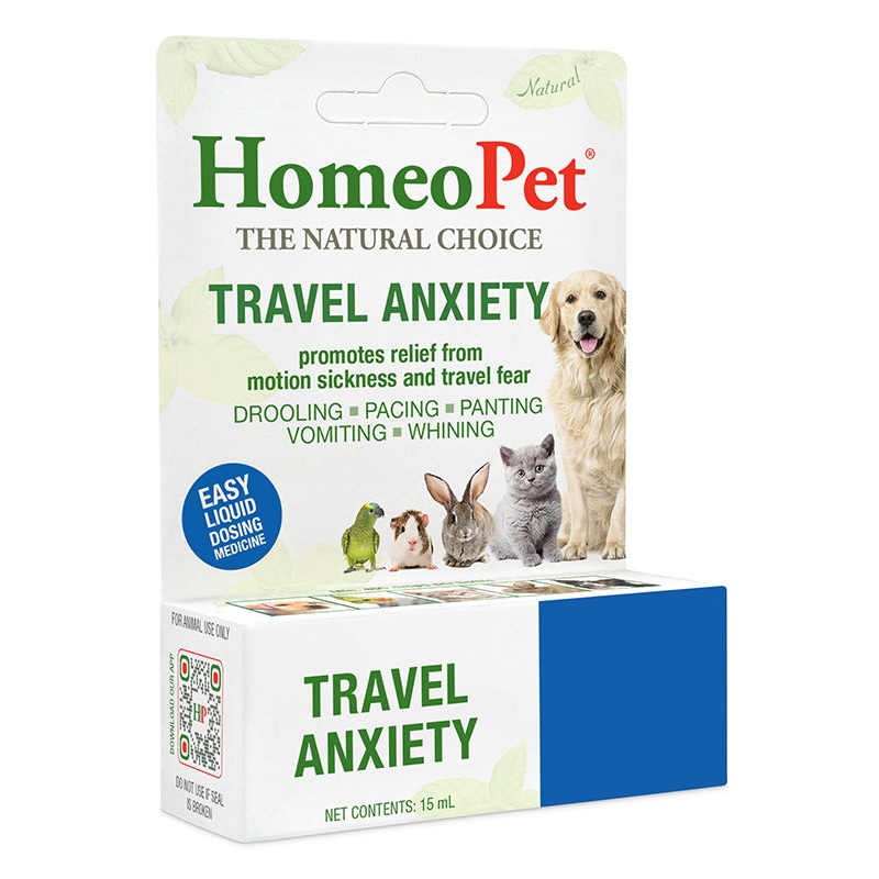 HomeoPet Travel Anxiety Relief Multispecies Supplement - 15ml