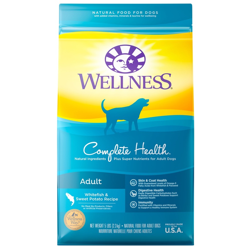 Wellness Whitefish & Sweet Potato Dry Dog Food 15lb