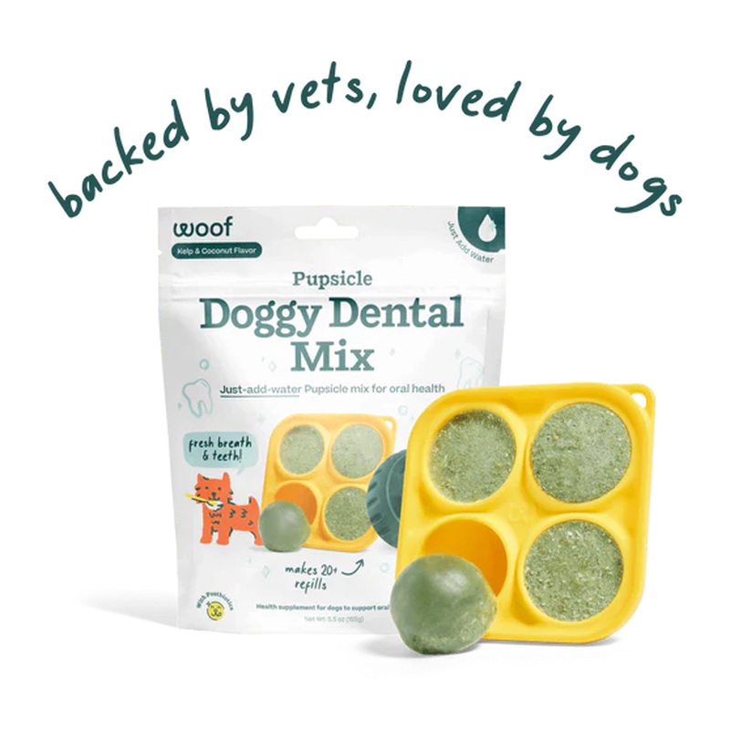 Woof Doggy Dental Mix For Dog Treats - 5.5oz Pouch