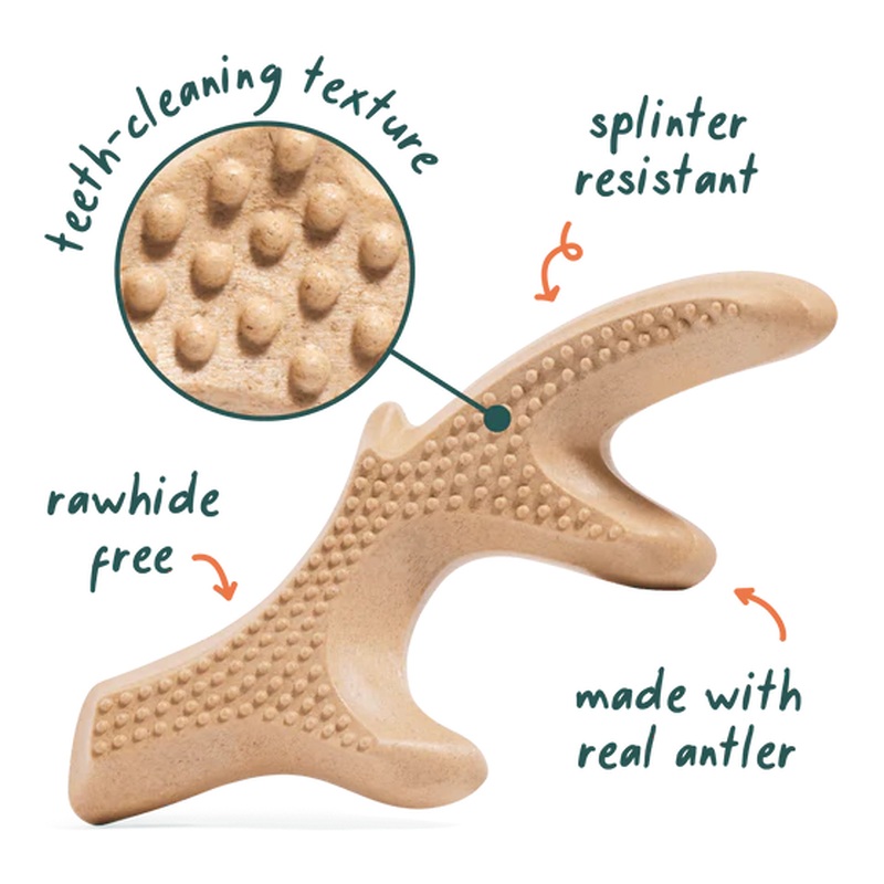 Woof HonestChew Antler Dog Chew - Medium