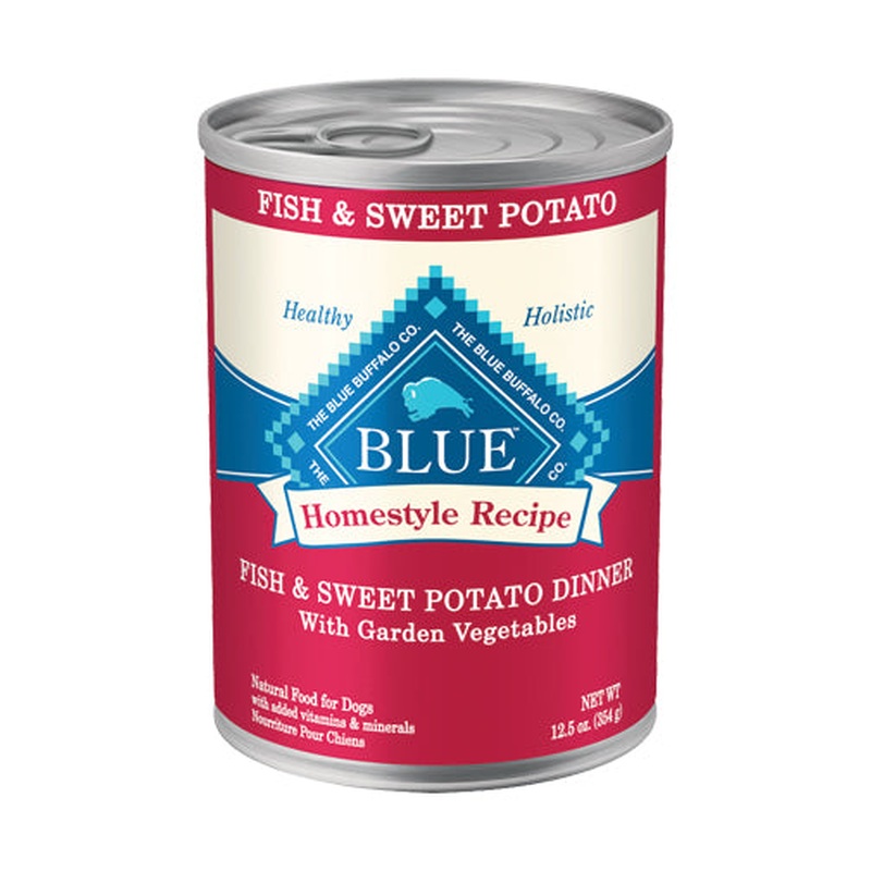 Blue Buffalo Fish and Sweet Potato Dinner with Garden Vegetables 12.5oz