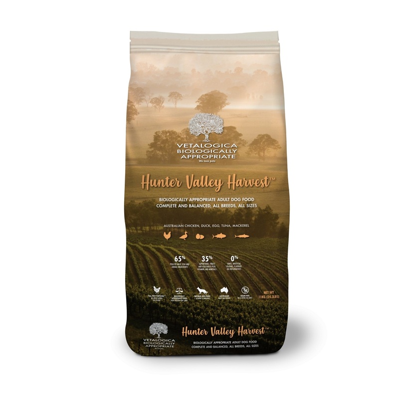 Vetalogica Biologically Approved Hunter Valley Harvest Adult Dog Food 11kg