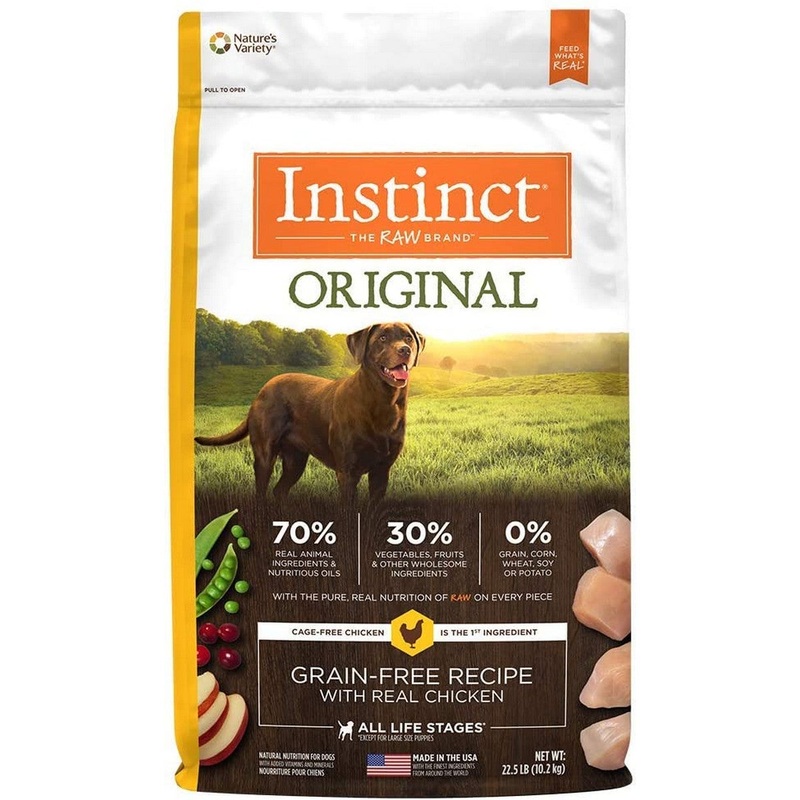 Instinct Original Grain-Free Chicken Dry Dog Food 22.5lb
