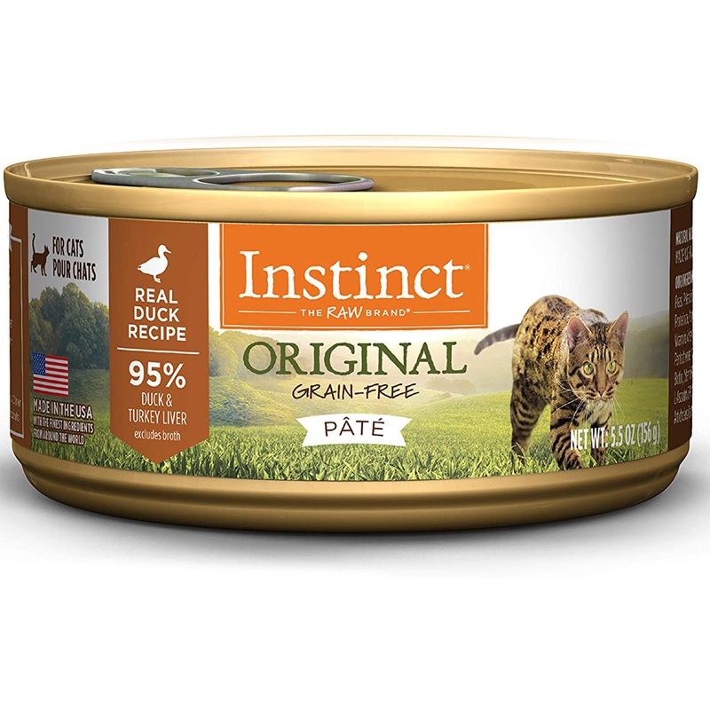 Instinct Original Grain Free Wet Cat Food - Real Duck - 5.5oz Can