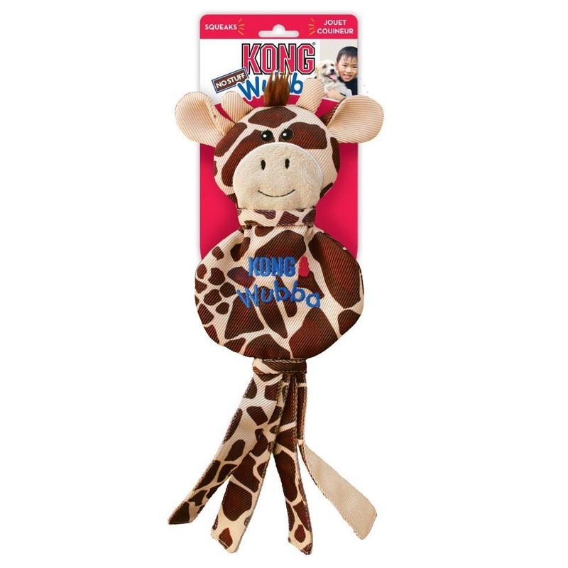 KONG Wubba Nostuff Giraffe Large