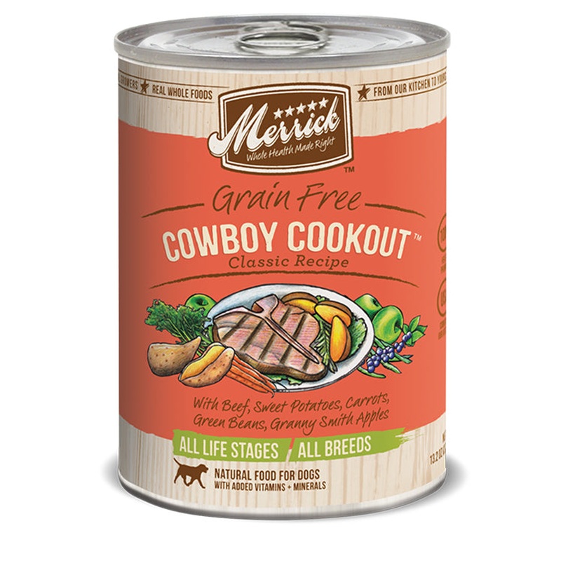 Merrick Grain Free Cowboy Cookout Classic Recipe 13.2oz