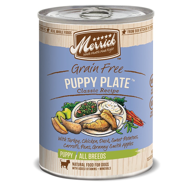 Merrick Grain Free Puppy Plate Classic Recipe 13.2oz