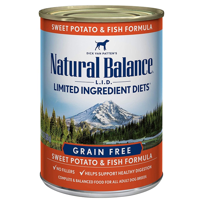 Natural Balance LID Limited Ingredient Diet Wet Dog Food - Sweet Potato & Fish - 13oz Can