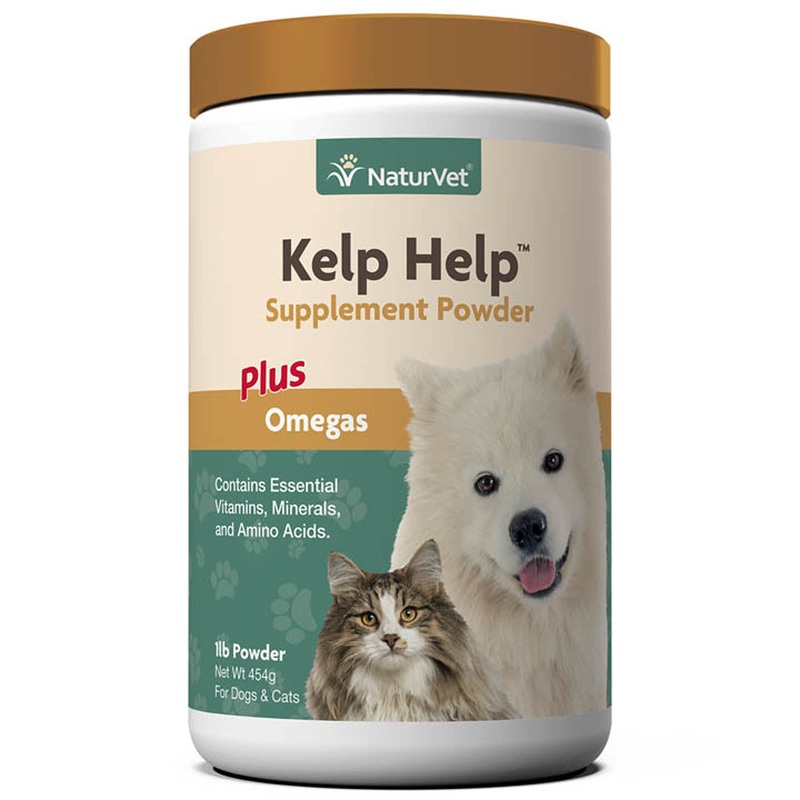 Naturvet Kelp Help Powder for Dogs and Cats 1lb