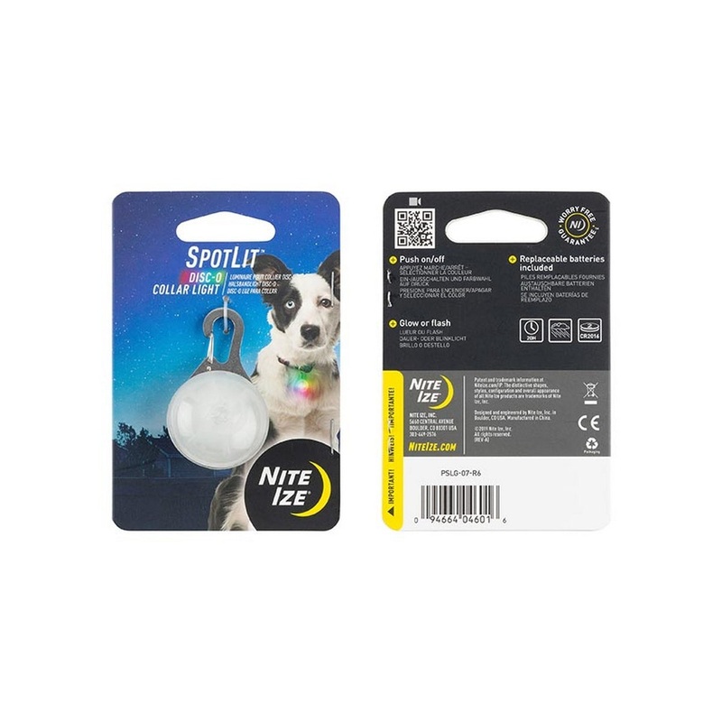 Nite Ize SpotLit Collar Light Disco