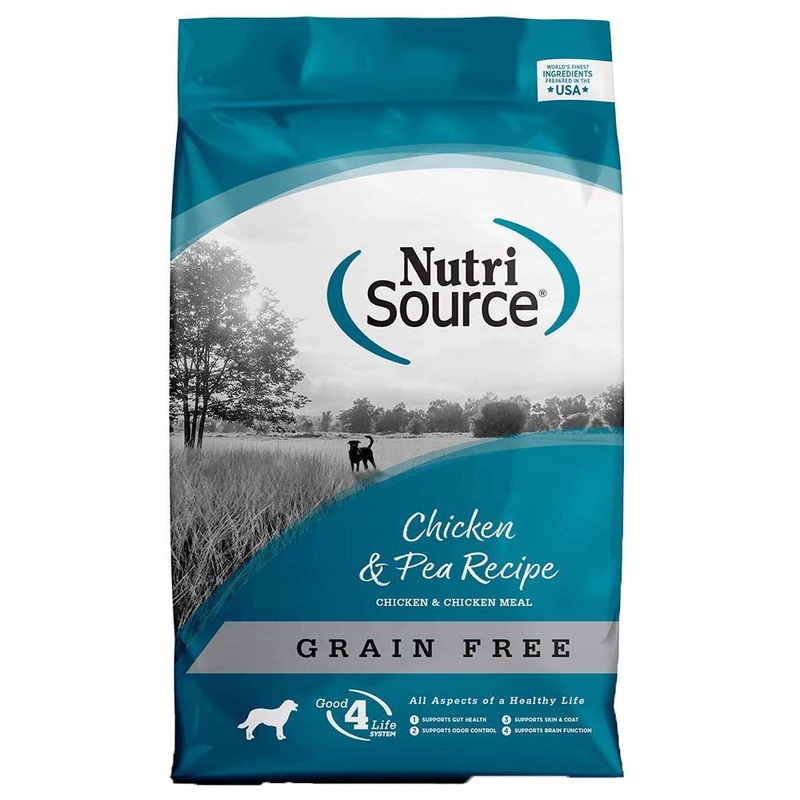 Nutrisource Grain Free Dry Dog Food - Chicken & Pea - 5lb Bag