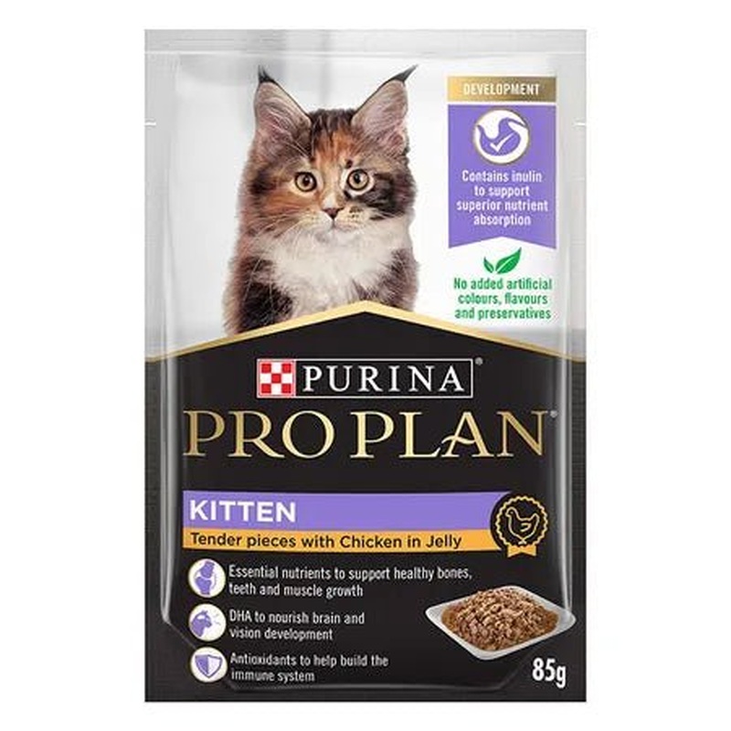 Pro Plan Cat Wet Pouch Kitten Chicken 85g