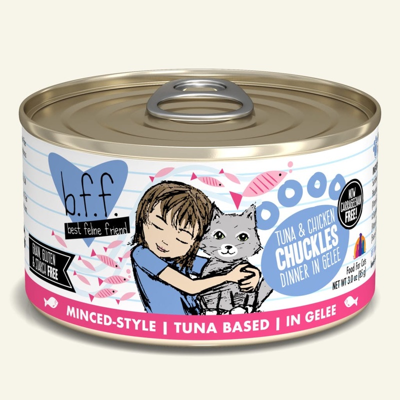 BFF Tuna & Chicken Chuckles Dinner in Gel 3oz