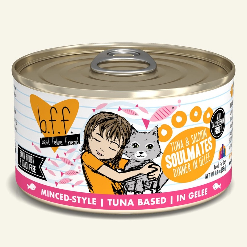 BFF Tuna & Salmon Soulmates Dinner in Gel 3oz