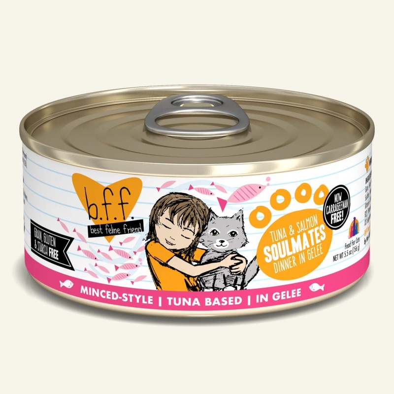 BFF Tuna & Salmon Soulmates Dinner in Gel 5.5oz