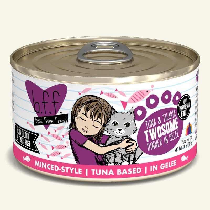 BFF Tuna & Tilapia Twosome Dinner in Gel 3oz