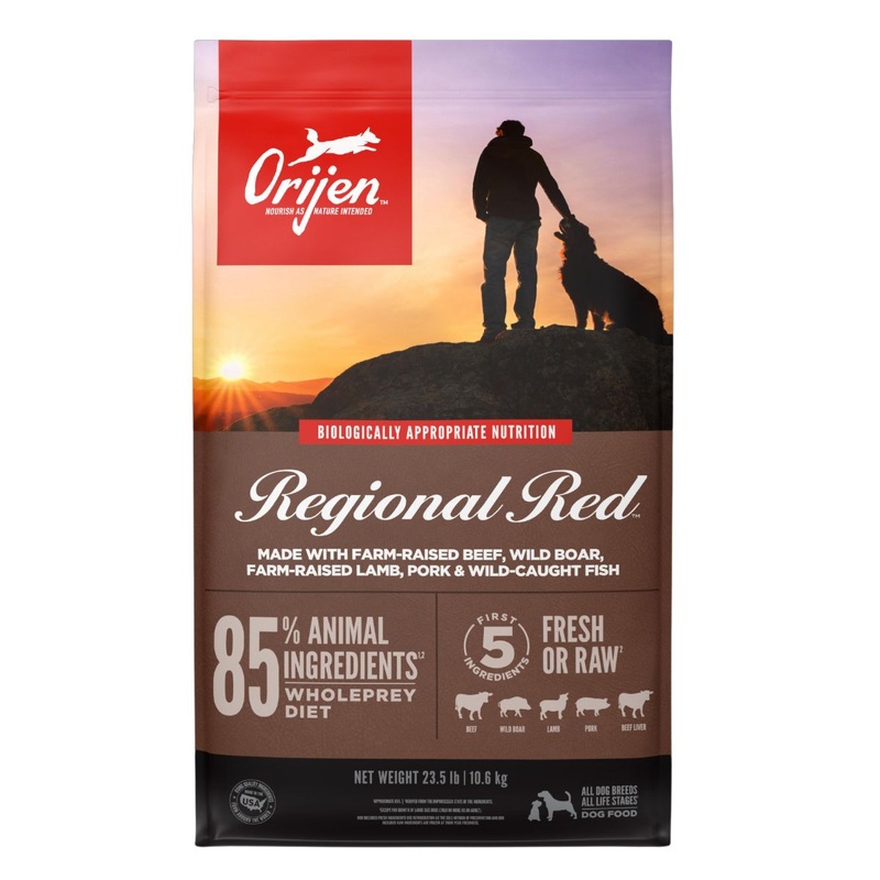Orijen Regional Red Dry Dog Food - Beef, Boar, Lamb, & Pork - 28.6lb Bag