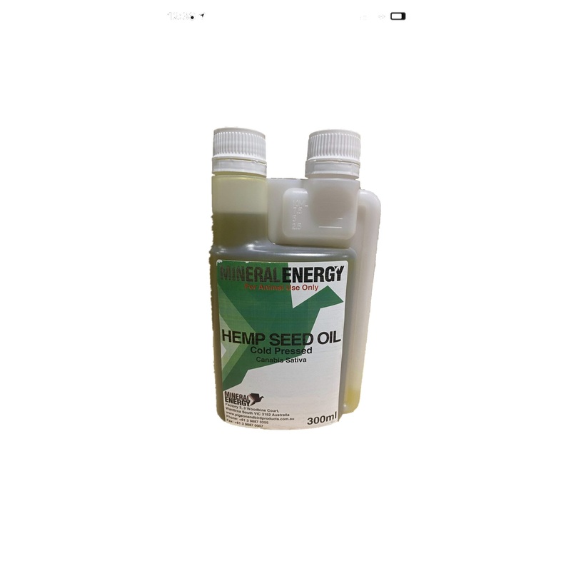 Mineral Energy Hemp Seed Oil 300ml