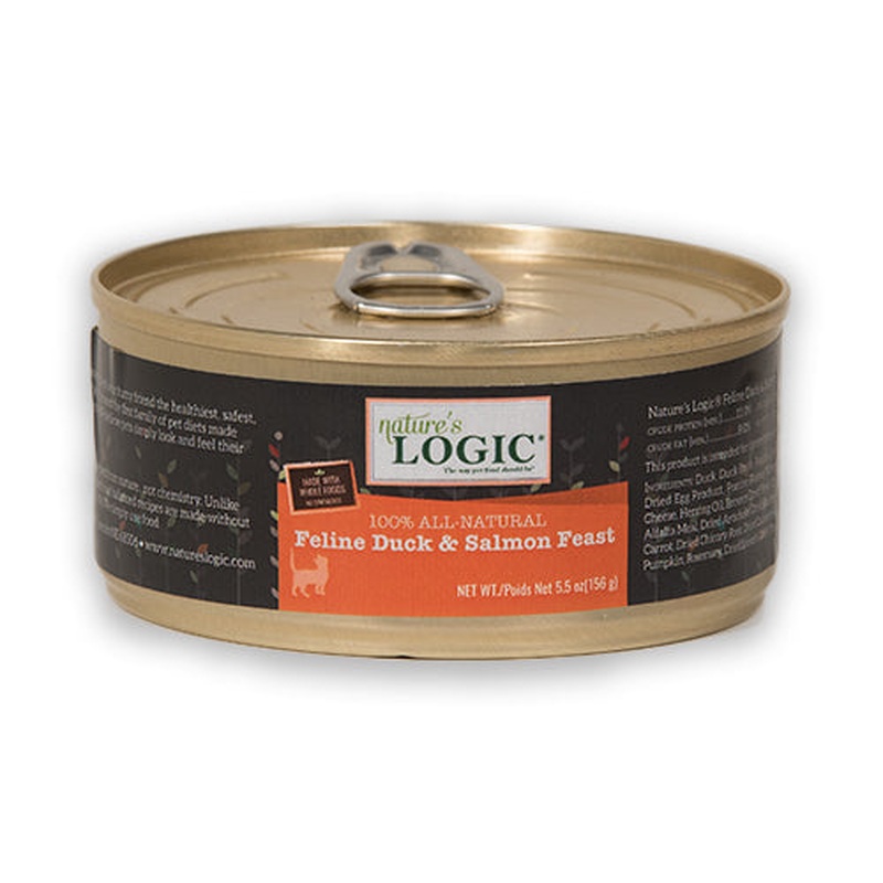 Nature's Logic NL CN CAT DUCK/SALMON 5oz