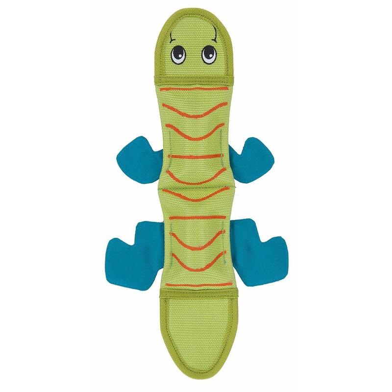 Outward Hound Fire Biterz Lizard Green