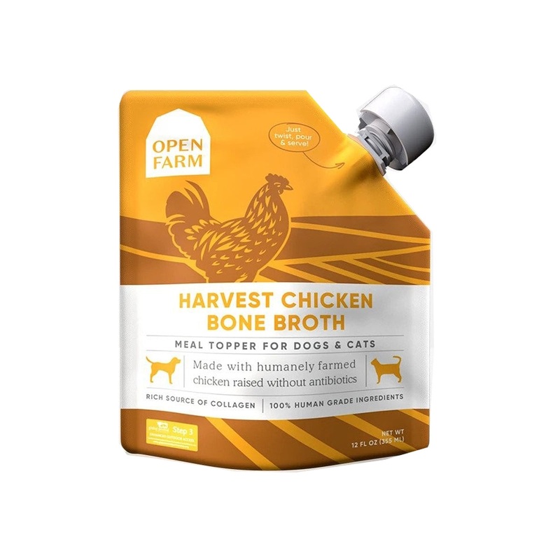 Open Farm Harvest Chicken Bone Broth 12oz