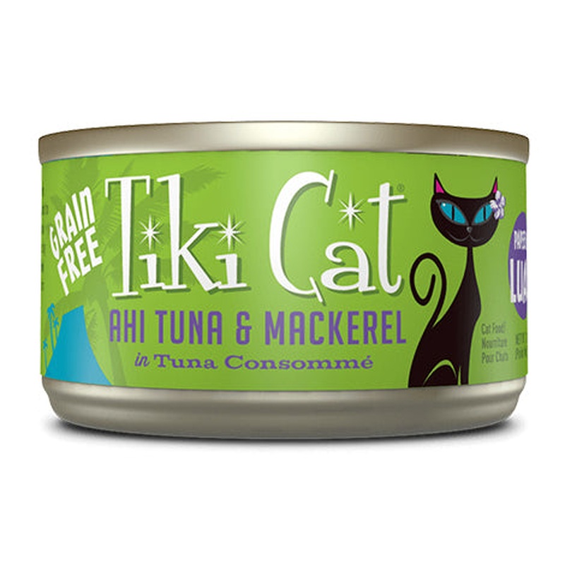 Tiki Cat Papeekeo Ahi Tuna & Mackerel 6oz
