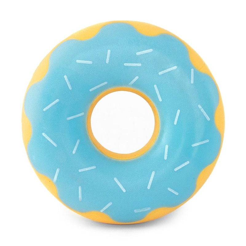 Zippy Paws Tuff Donutz Blueberry Dog Toy
