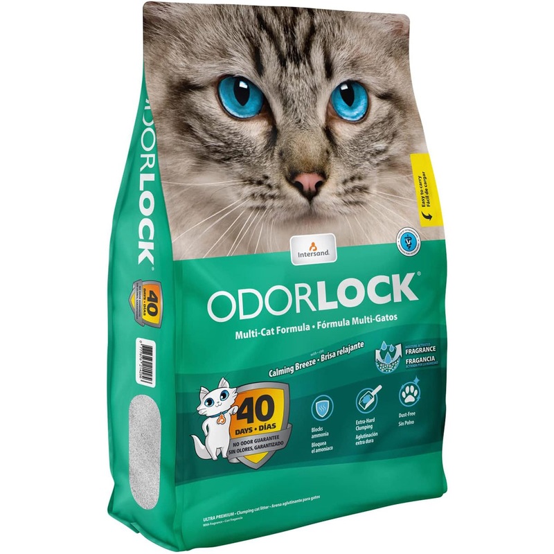 Intersand Odorlock Calming Breeze Clumping Cat Litter 13.2lb
