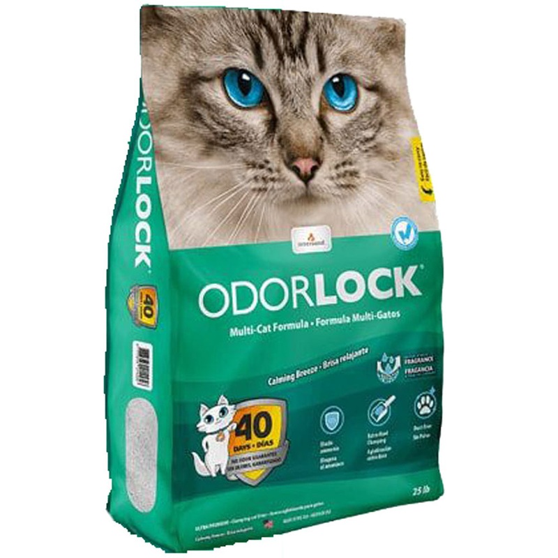 Intersand Odorlock Calming Breeze Clumping Cat Litter 25lb