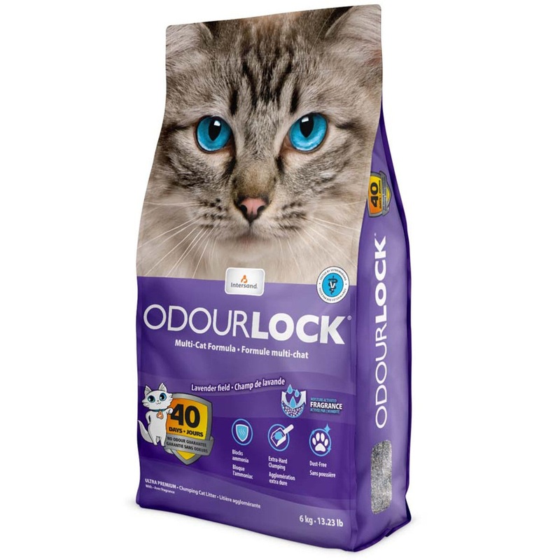 Intersand Odorlock Lavender Field Clumping Cat Litter 13.2lb