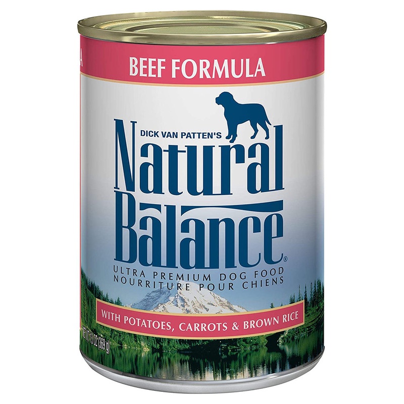 Natural Balance Ultra Premium Wet Dog Food - Beef Wet Dog Food - 13oz Can