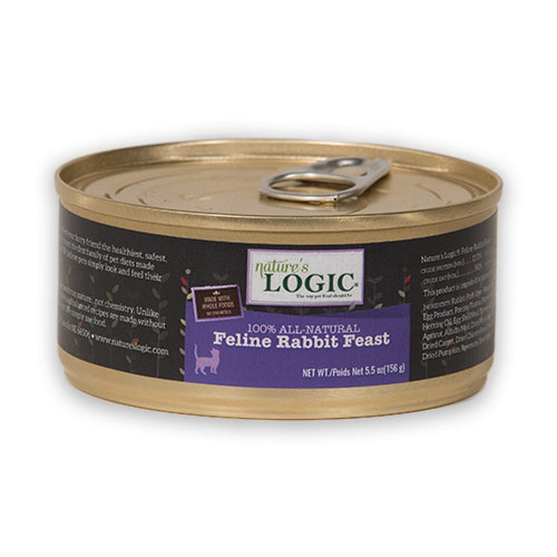 Nature's Logic NL CN CAT RABBIT 5oz