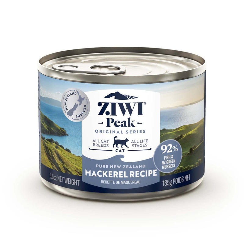Ziwi Peak Wet Cat Food Mackerel Fish 185g