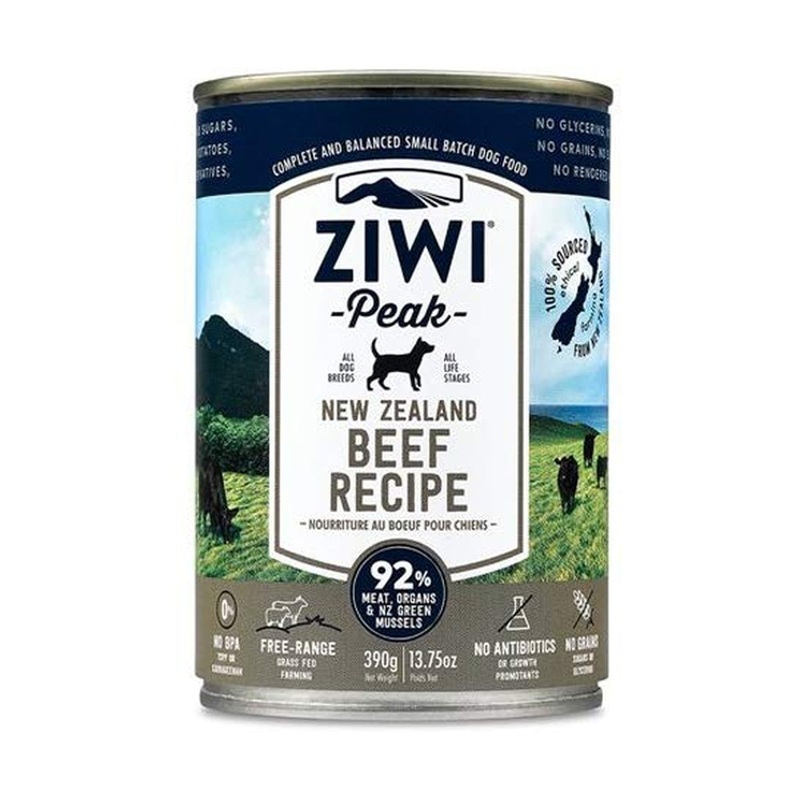 Ziwi Peak Wet Dog Food - Beef - 13.75oz Can