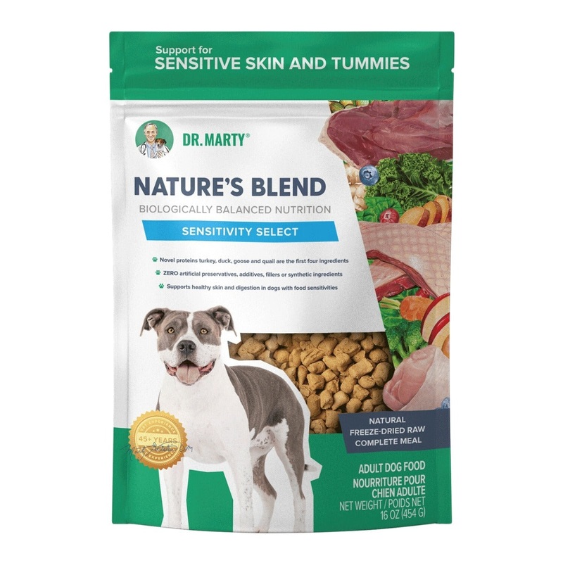 Dr. Marty Nature's Blend Sensitivity For Dogs With Food Sensitivities 16oz