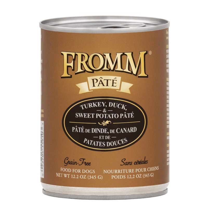 Fromm Pt Wet Dog Food - Turkey, Duck, & Sweet Potato - 12.2oz Can