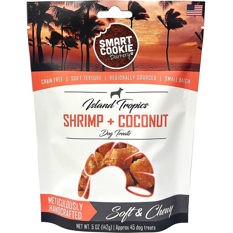 Smart Cookie Shrimp & Coconut Soft & Chewy Dog Treats 5oz