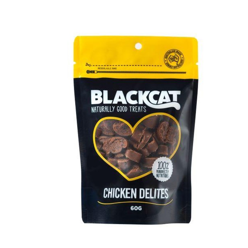 Black Cat Chicken Delites 60g