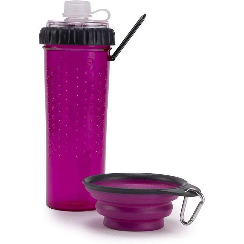 Dexas Snack Duo 24oz Fuchsia